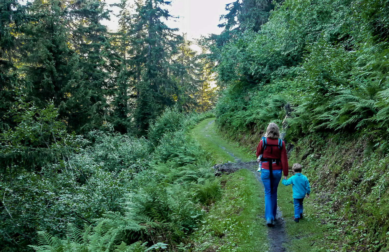 randonnée familiale départ la rosière