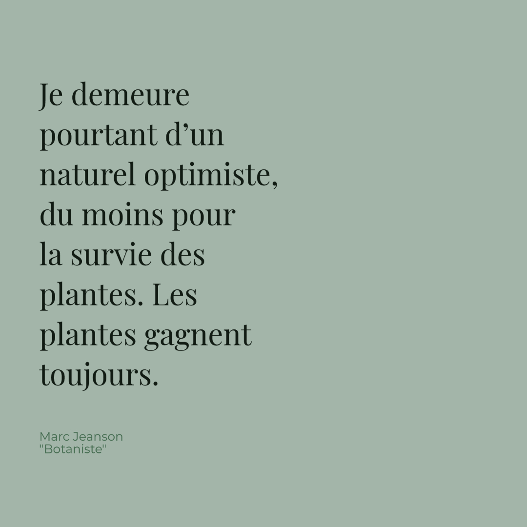 botaniste, marc jeanson, herbier paris